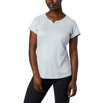 Columbia Place To Place II Short Sleeve, Camiseta Grises Para Mujer | 136857-BXO